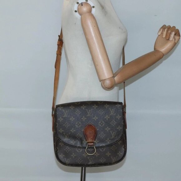 LOUIS VUITTON Monogram Saint Cloud GM Shoulder Bag - Picture 1 of 16
